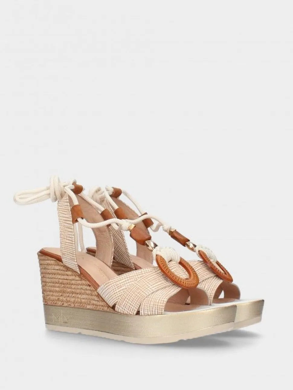 Sandálias Bege Para Mulher Poly32