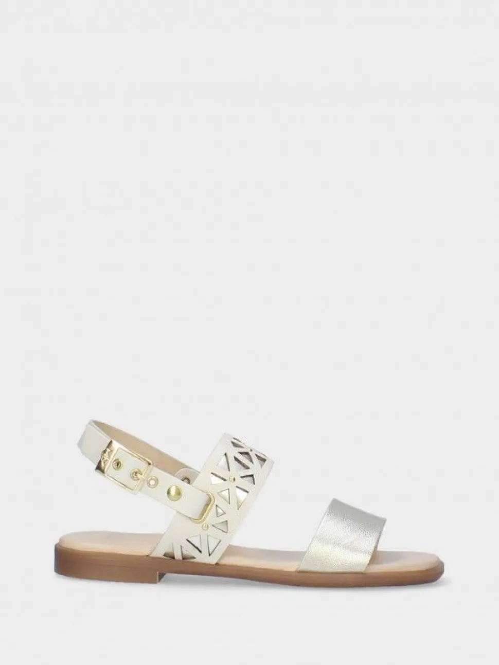 Sandálias Bege Salto Raso Luca 08