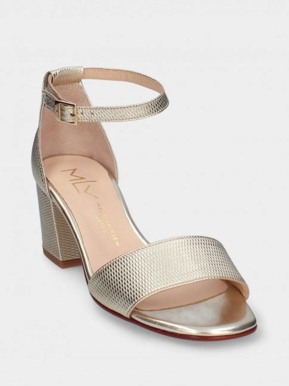 Sandálias Douradas Para Mulher Claudia18