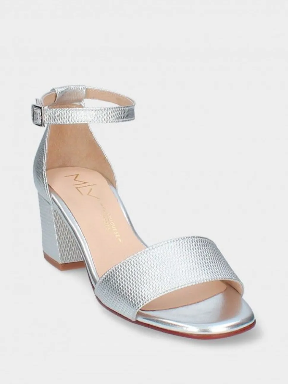 Sandálias Prateadas Para Mulher Claudia18