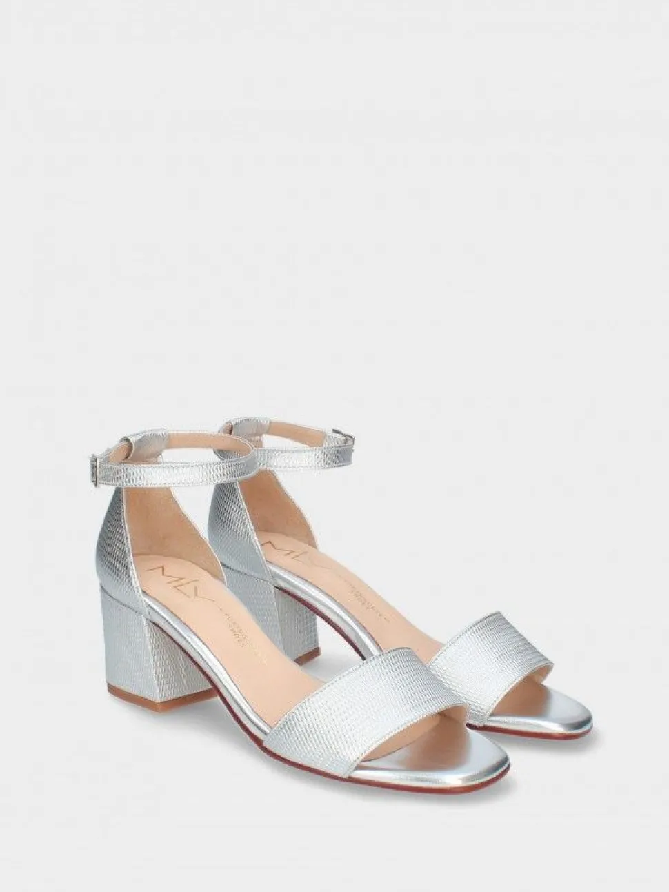 Sandálias Prateadas Para Mulher Claudia18