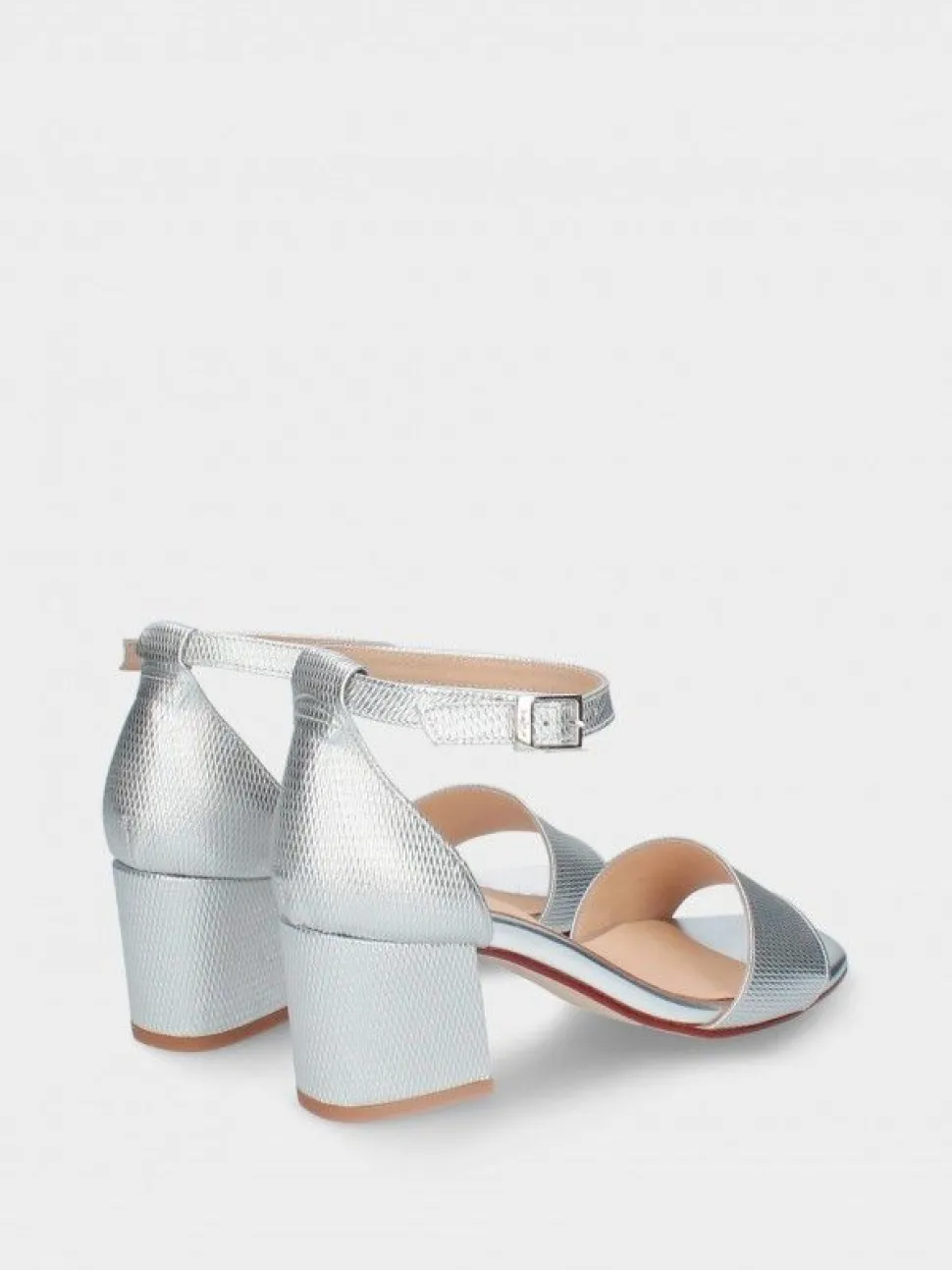 Sandálias Prateadas Para Mulher Claudia18
