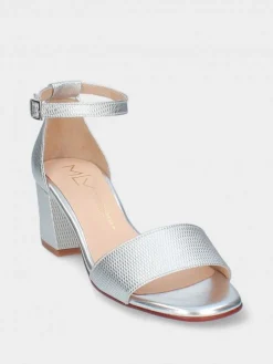 Sandálias Prateadas Para Mulher Claudia18