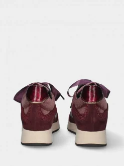 Sapatilha Bordo Com Cunha Interior Alice 42