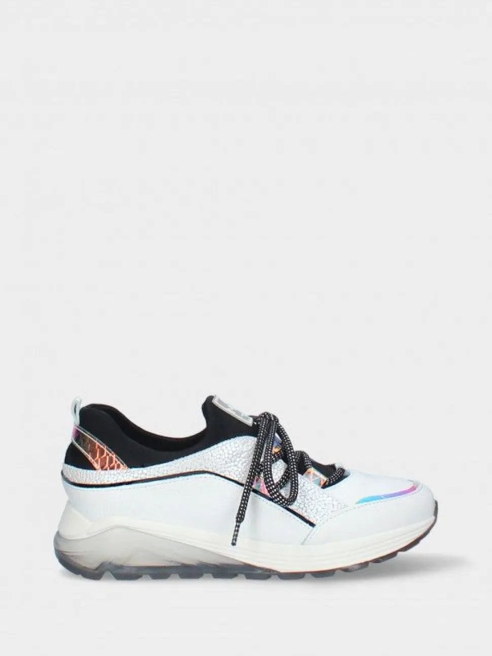 Sapatilha Branca Com Preto Para Senhora Angela 20