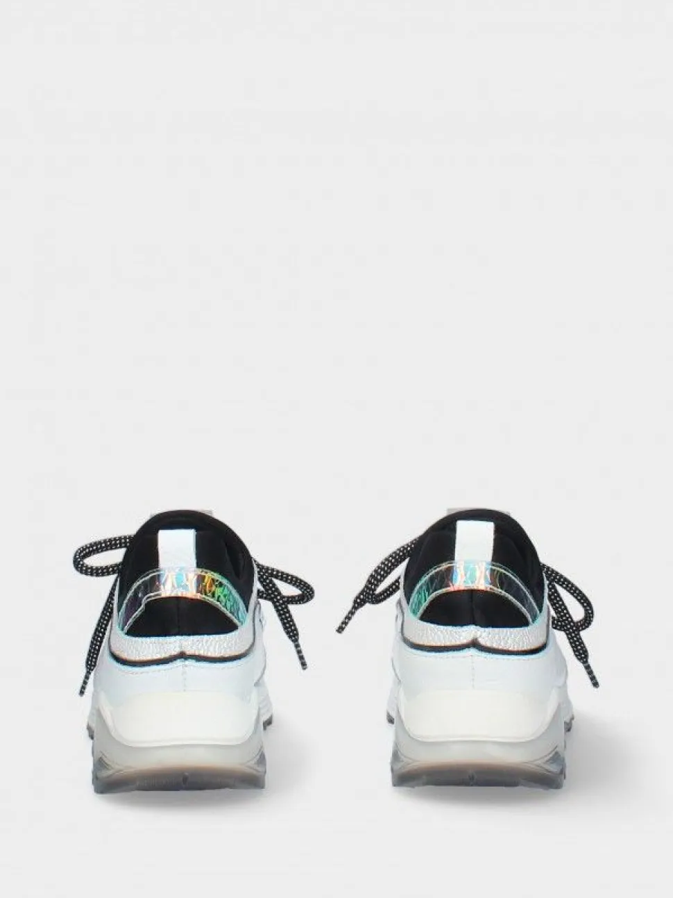 Sapatilha Branca Com Preto Para Senhora Angela 20