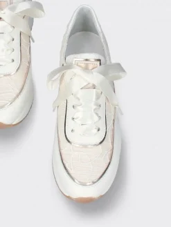 Sapatilha Branco Com Cunha Interior Para Mulher Alice 38