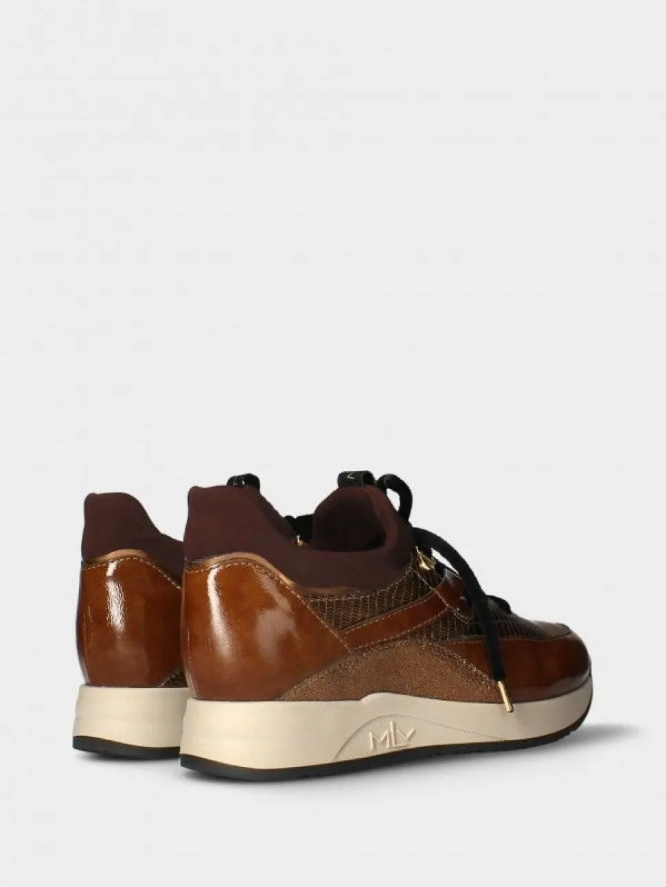 Sapatilha Castanha Com Cunha Interior Para Mulher Alice 98