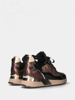 Sapatilha Castanha De Cunha Interior Para Mulher Aurora 03