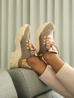 Sapatilha Castanha Para Mulher Stella 02