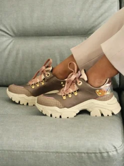 Sapatilha Castanha Para Mulher Stella 02