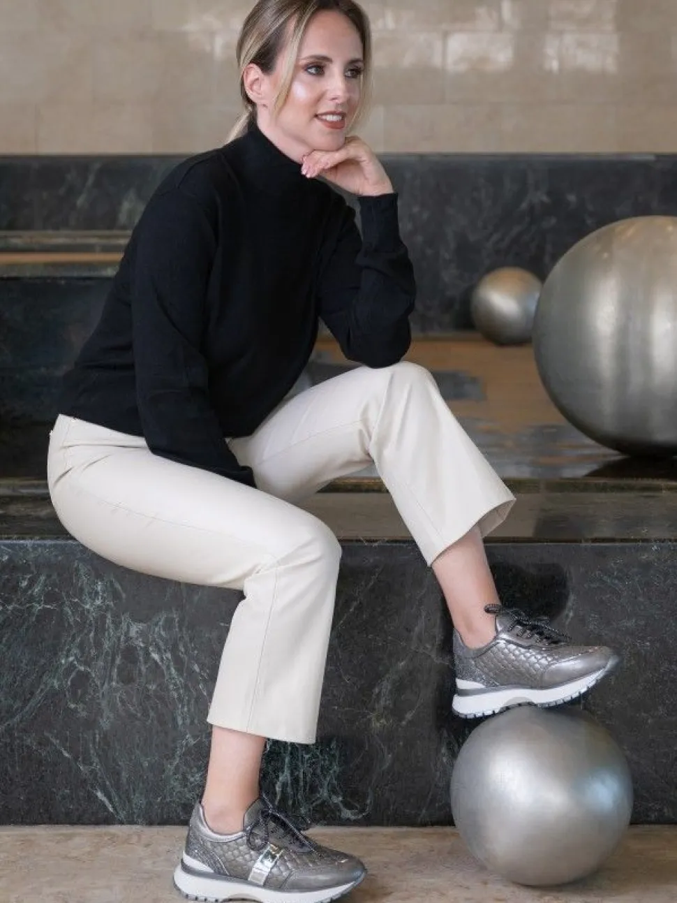 Sapatilha Cinzenta Bianca 07