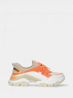 Sapatilha Laranja Para Mulher Stella 09