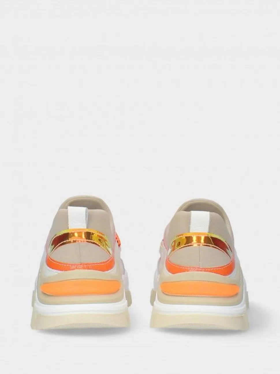 Sapatilha Laranja Para Mulher Stella 09