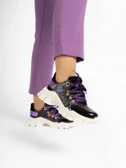 Sapatilha Preta Sola Chunky Stella 13