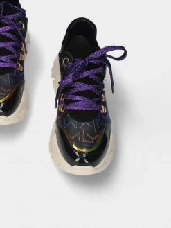 Sapatilha Preta Sola Chunky Stella 13