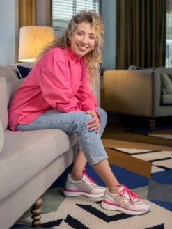 Sapatilha Rosa Para Mulher Bianca 04