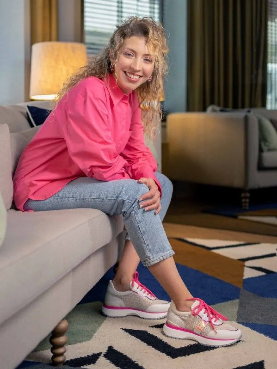 Sapatilha Rosa Para Mulher Bianca 04