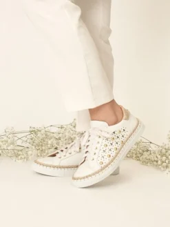 Sapatilhas Brancas Para Mulher Adelia15