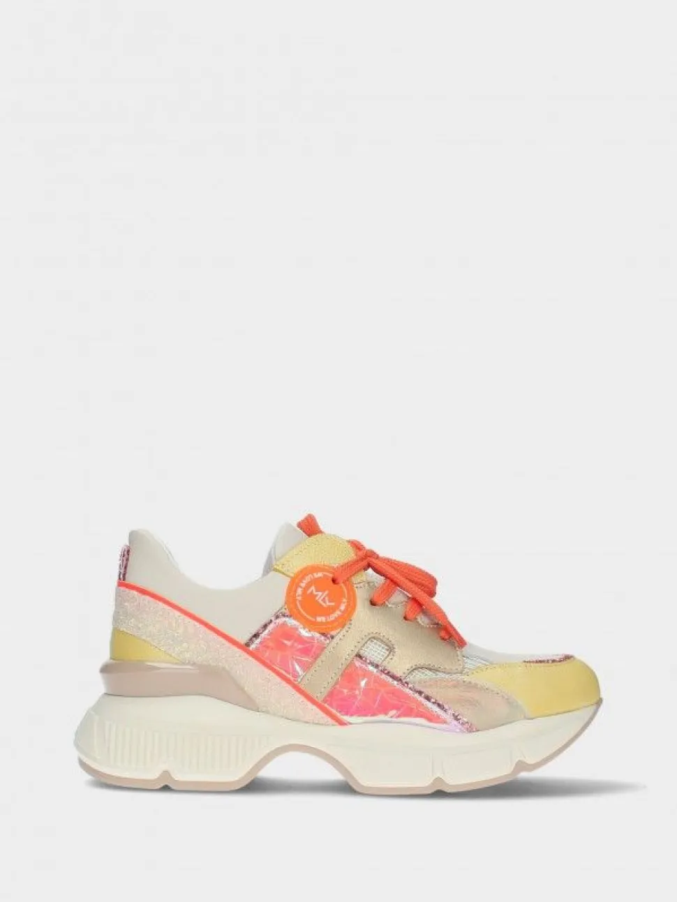 Sapatilhas Para Mulher Amarelas Andreia04