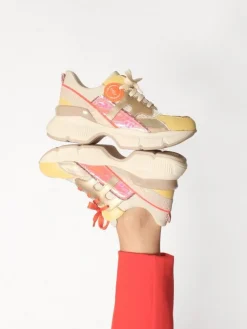 Sapatilhas Para Mulher Amarelas Andreia04