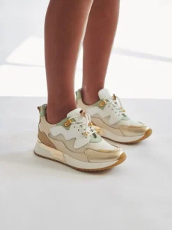 Sapatilhas Para Mulher Beges Aurora01