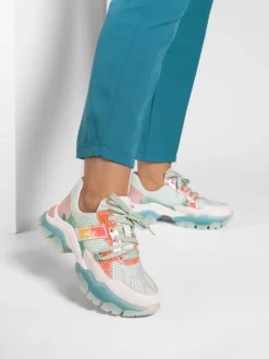 Sapatilhas Turquesa Para Mulher Stella 10