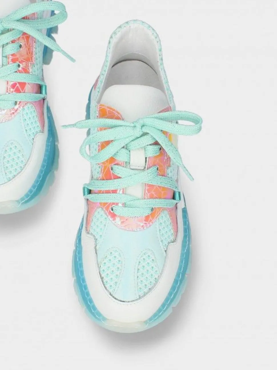 Sapatilhas Turquesa Para Mulher Stella 10