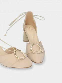 Sapato Bege Salto Alto Mafalda 02