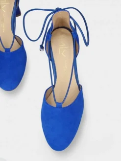 Sapato Salto Alto Azuis Para Mulher Mafalda 01