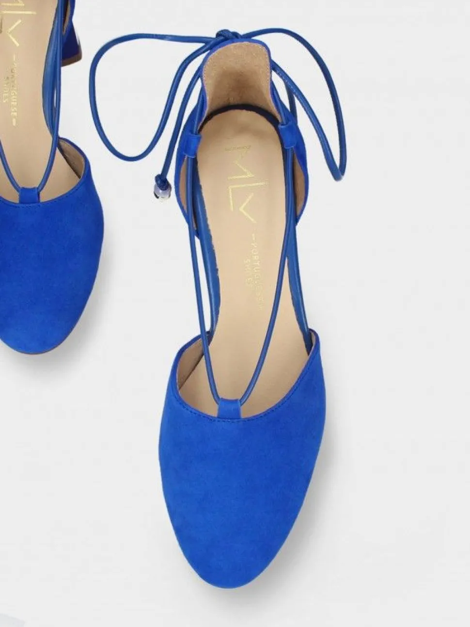 Sapato Salto Alto Azuis Para Mulher Mafalda 01