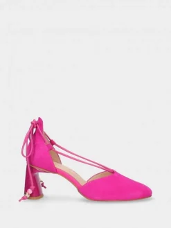 Sapato Salto Alto Rosa Para Mulher Mafalda 01