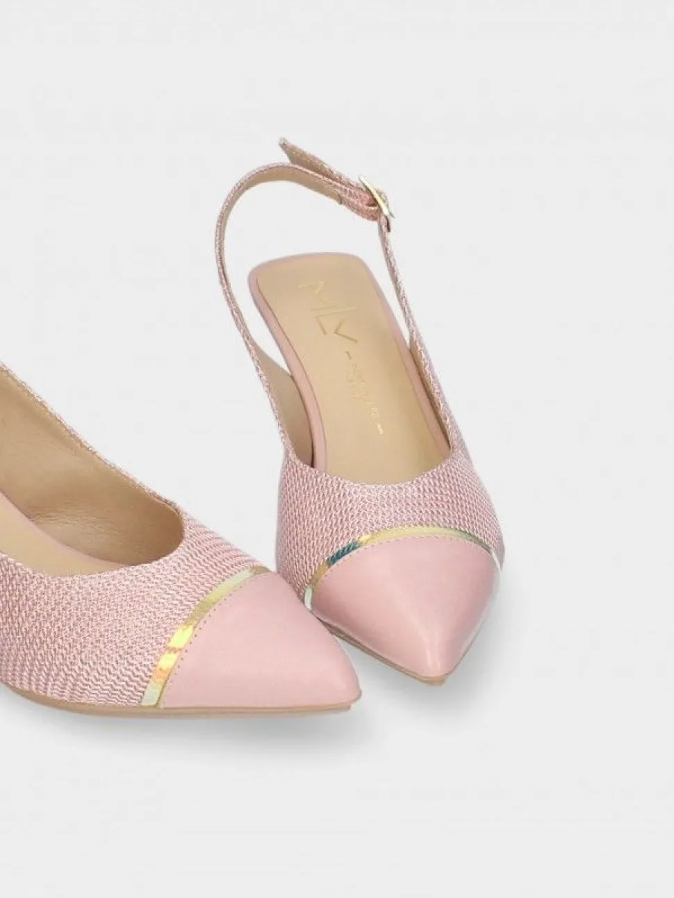 Sapato Salto Medio Nude Lori 33