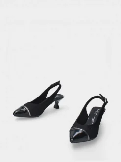 Sapato Salto Medio Preto Lori 33