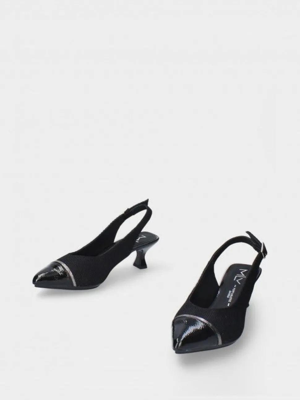 Sapato Salto Medio Preto Lori 33