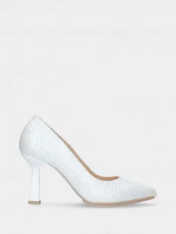 Sapato Stiletto Branco Salto Alto Luisa 01