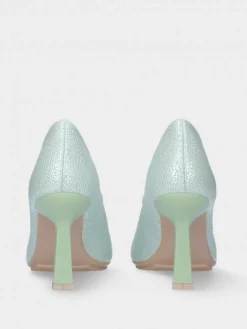 Sapato Stiletto Verde Salto Alto Luisa 01