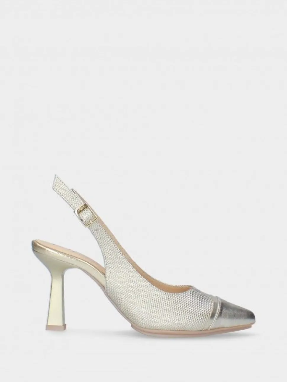 Sapatos Dourados Salto Alto Para Cerimonia Luisa 02