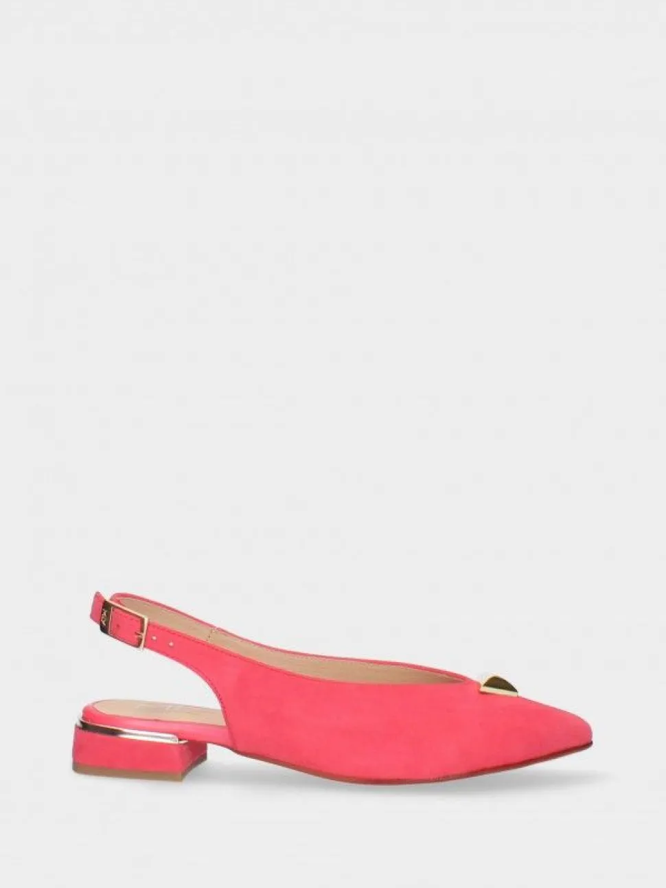 Sapatos Salto Raso Coral Lea 66