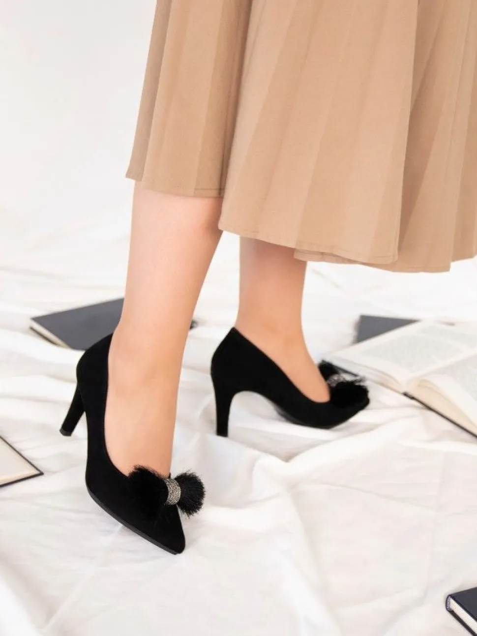 Stilleto Preto Para Mulher Lily 48