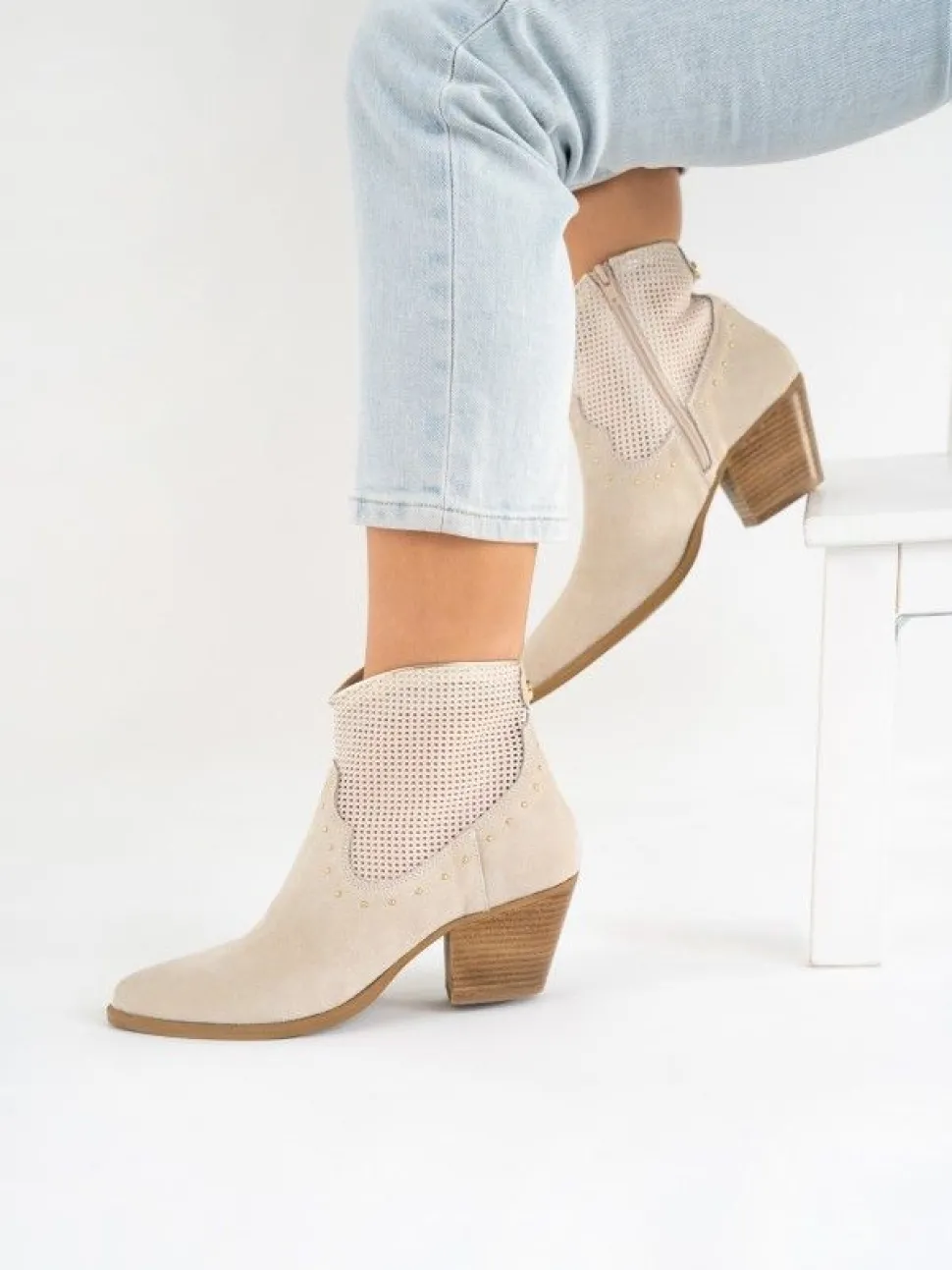 Texana Bege Para Mulher Salome 07