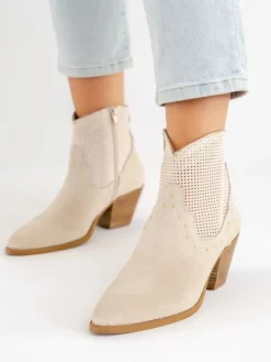 Texana Bege Para Mulher Salome 07