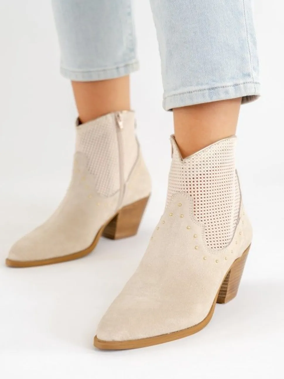 Texana Bege Para Mulher Salome 07